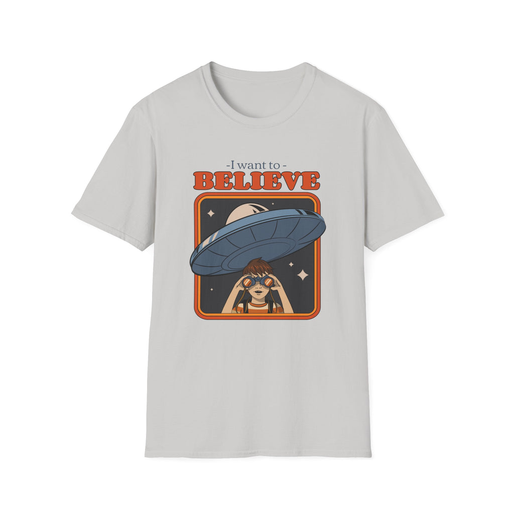 I Want To Believe, UFO - Unisex Softstyle T-Shirt