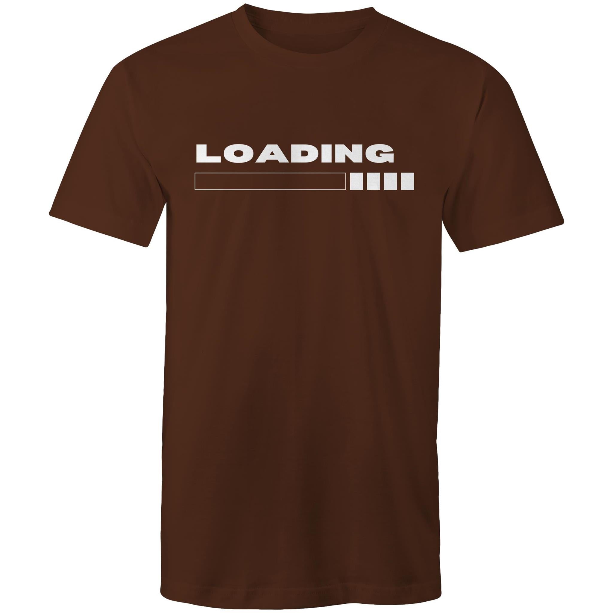 Loading - Mens T-Shirt Dark Chocolate Mens T-shirt Printed In Australia