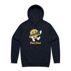 Fast Food - Mens Hoodie Navy Mens Hoodie Food Printed In Australia