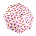 Pink Ice Cream Cones Umbrella One Size Umbrella Food Printed Offshore