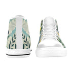 Cockatoo - Kids High Top Canvas Shoes