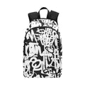 Graffiti Fabric Backpack One Size Fabric Backpack Printed Offshore