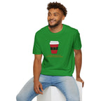 I'm Dreaming Of A Flat White Christmas - Unisex Softstyle T-Shirt