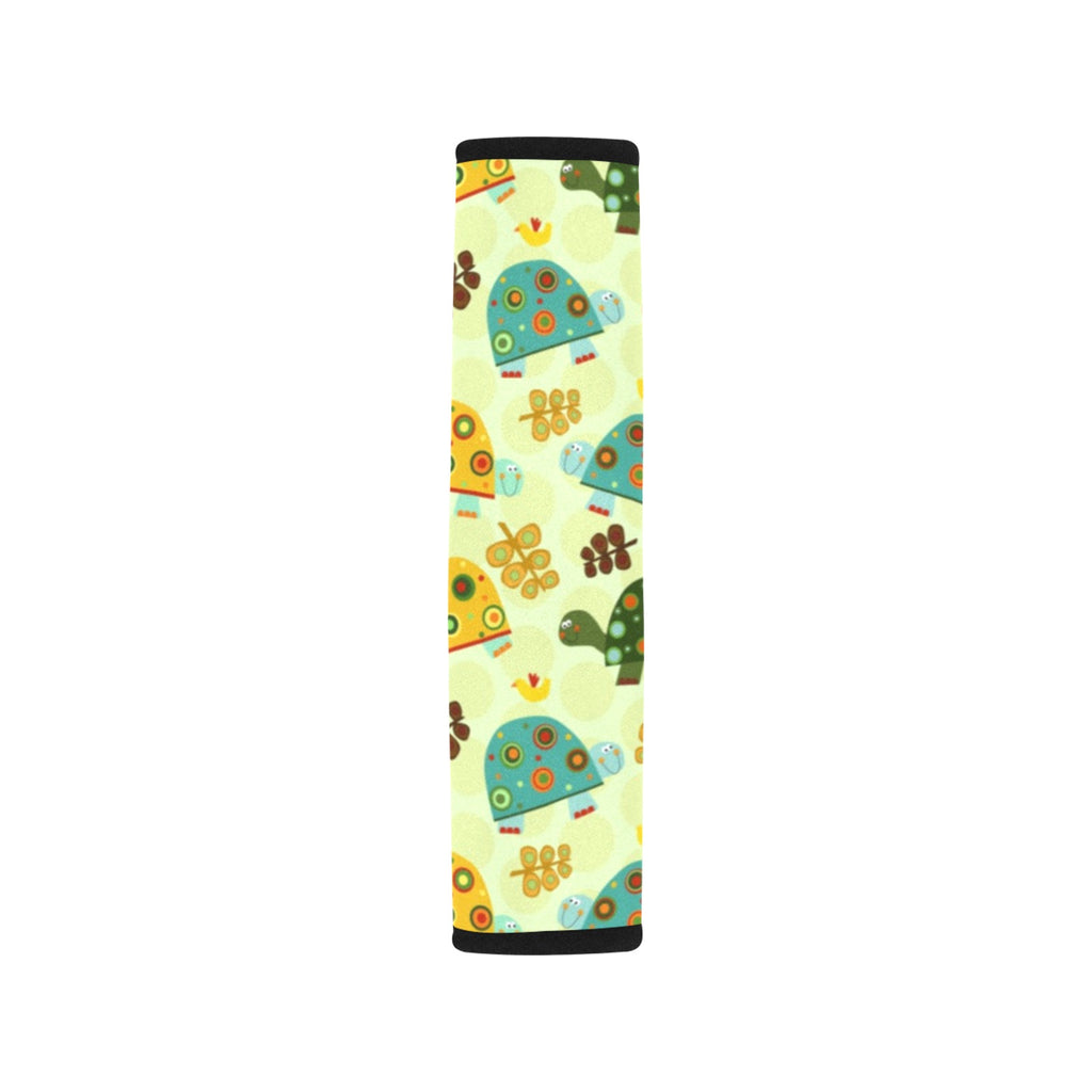 Retro Turtles Car Seat Belt Cover 7''x10'' (Pack of 2) Car Seat Belt Cover 7x10 (Pack of 2) animal Ocean Printed Offshore