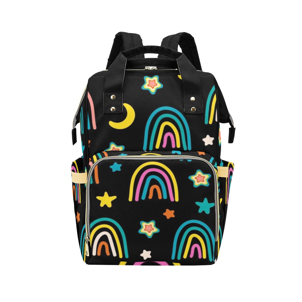 Rainbows - Multi-Function Backpack, Nappy / Diaper Bag