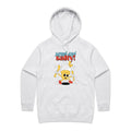 Sweet And Salty, Ice-cream And Fries Women's AS Colour Hoodie White Marle Womens Hoodie Food Printed In Australia Summer