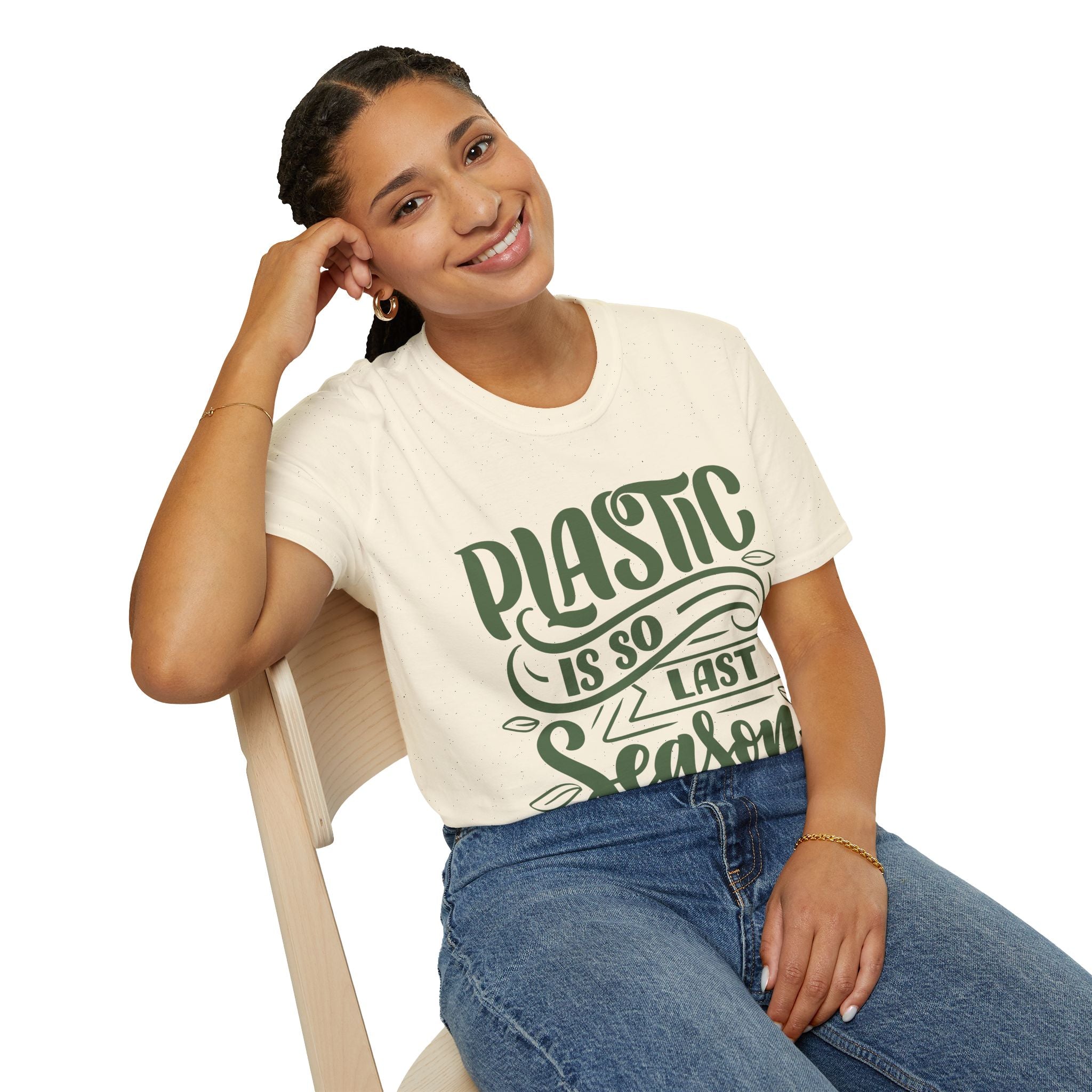 Plastic Is So Last Season - Unisex Softstyle T-Shirt