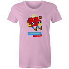 The View From The 90's - Womens T-shirt Pink