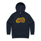 Hello Sunshine - Womens Hoodie Navy Womens Hoodie Printed In Australia Summer