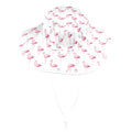 Flamingos Wide Brim Bucket Hat Wide Brim Bucket Hat animal Printed Offshore