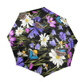 Butterfly Flowers Umbrella One Size Umbrella Plants Printed Offshore