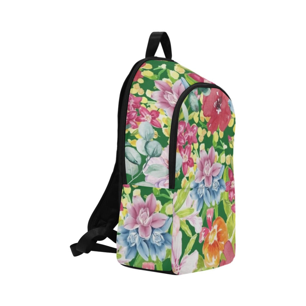 Bright Floral - Fabric Backpack