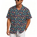 Video Game Men's Crinkle Hawaiian Shirt
