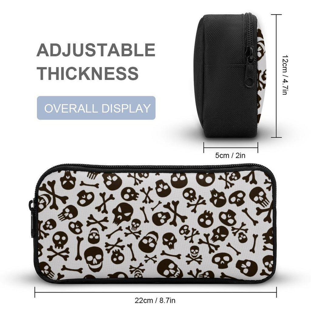 Skull And Crossbones Backpack, Lunch Bag & Pencil Case Set