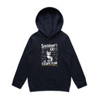 Schrodinger's Cat The Escape Plan Kids AS Colour Hoodie
