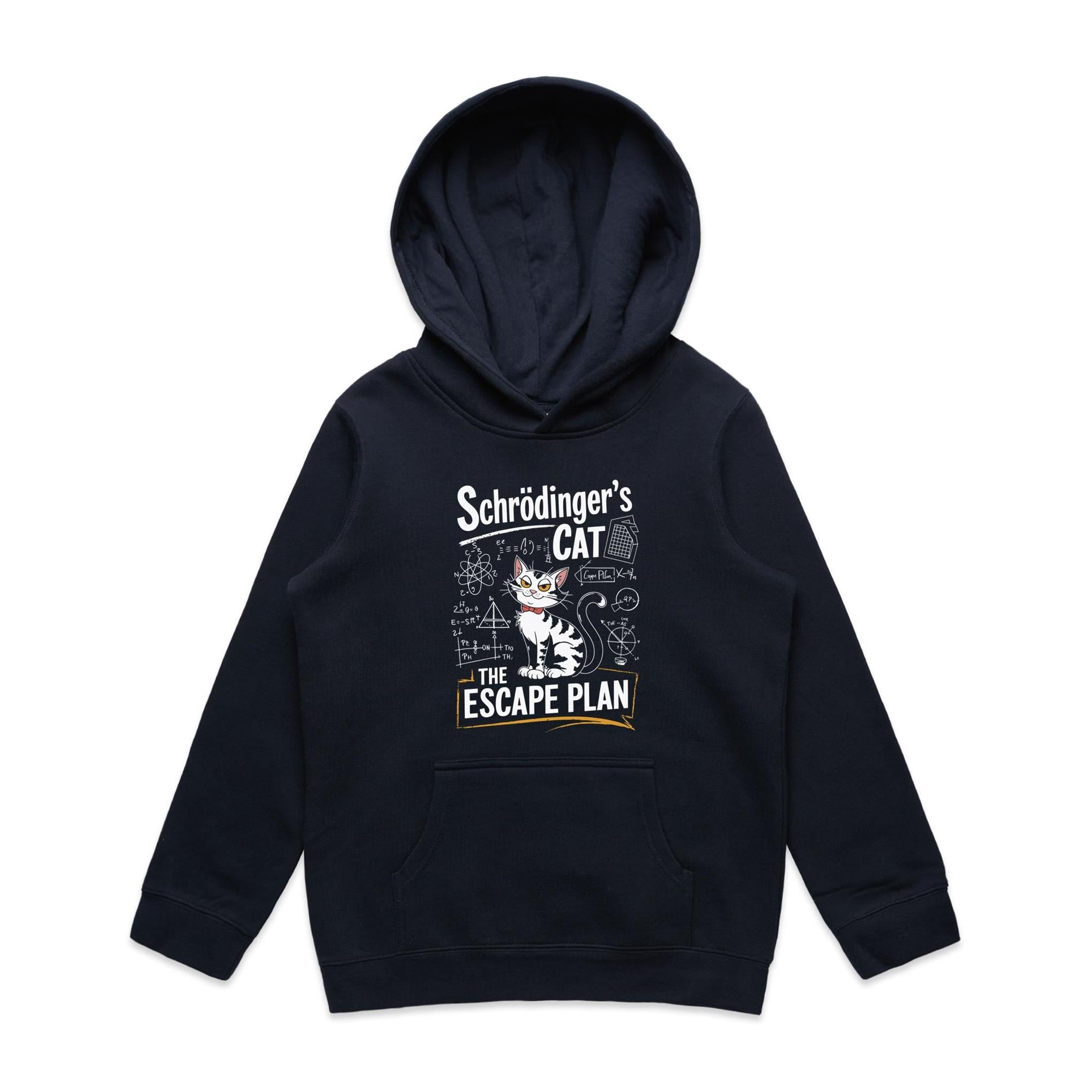 Schrodinger's Cat The Escape Plan Kids AS Colour Hoodie