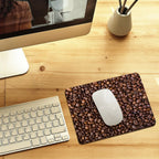 Coffee Beans Leather Mouse Pad Leather Mouse Pad Coffee Printed Offshore
