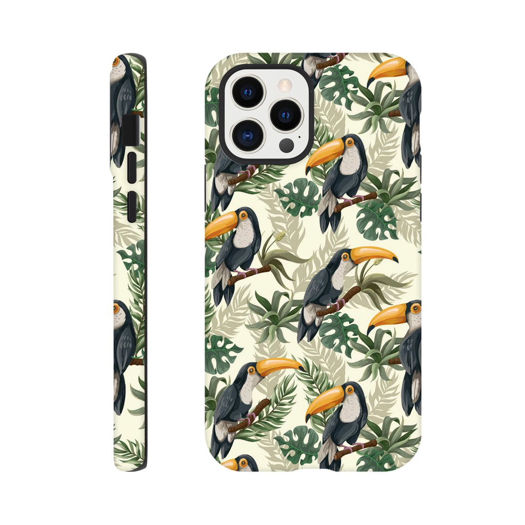Toucan Jungle - Apple iPhone Tough case iPhone 12 Pro iPhone Tough Case animal Globally Fulfilled