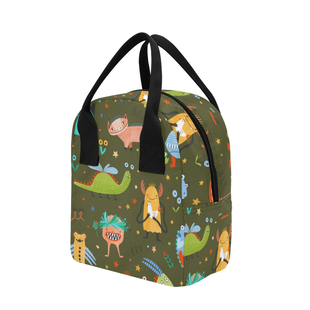 Monsters - Zipper Lunch Bag Zipper Lunch Bag Printed Offshore