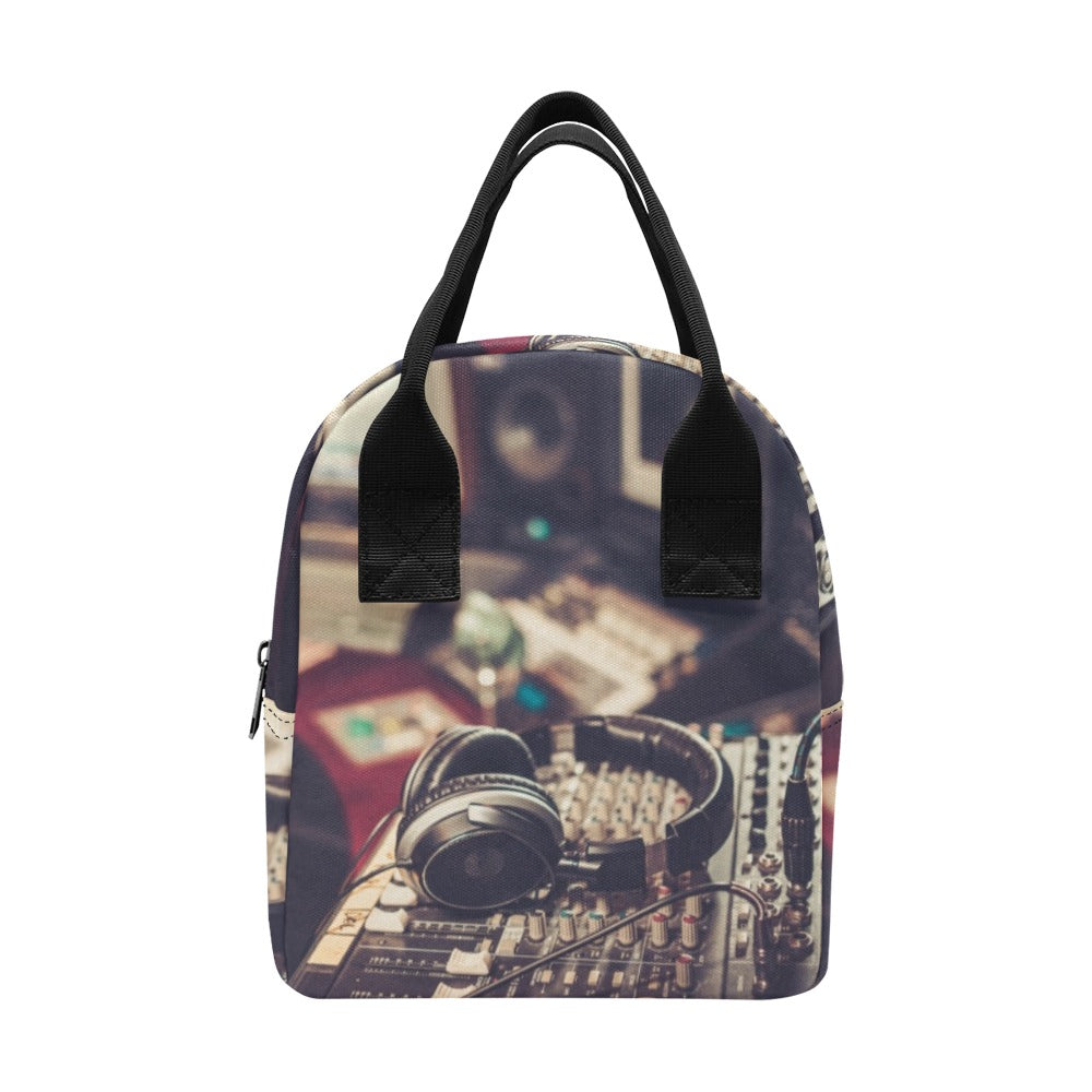 Sound Desk - Zipper Lunch Bag One Size Zipper Lunch Bag Printed Offshore