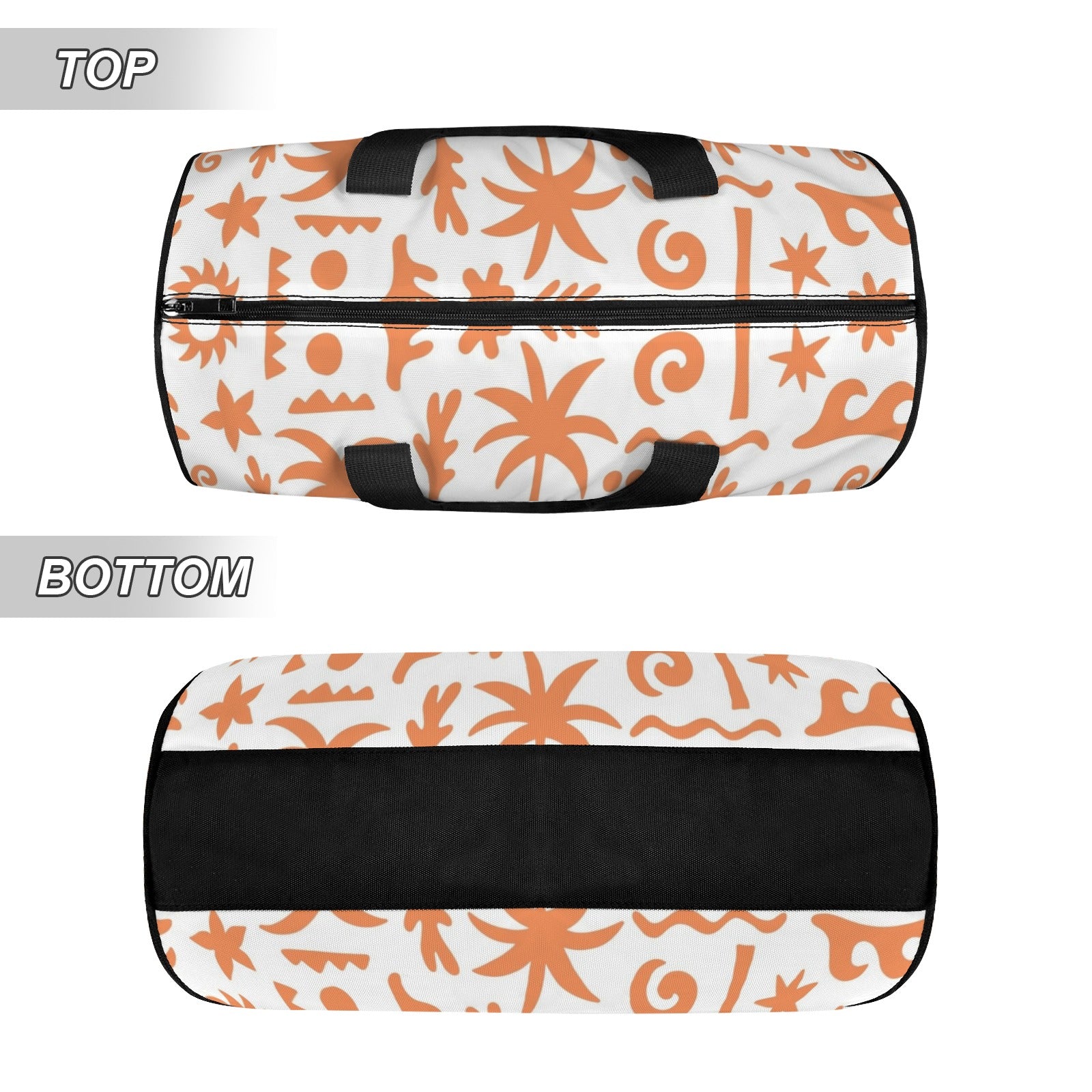 Orange Surf Duffle Bag Duffle Bag Printed Offshore