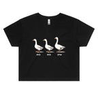 Duck Duck Goose Women's AS Colour Crop Tee