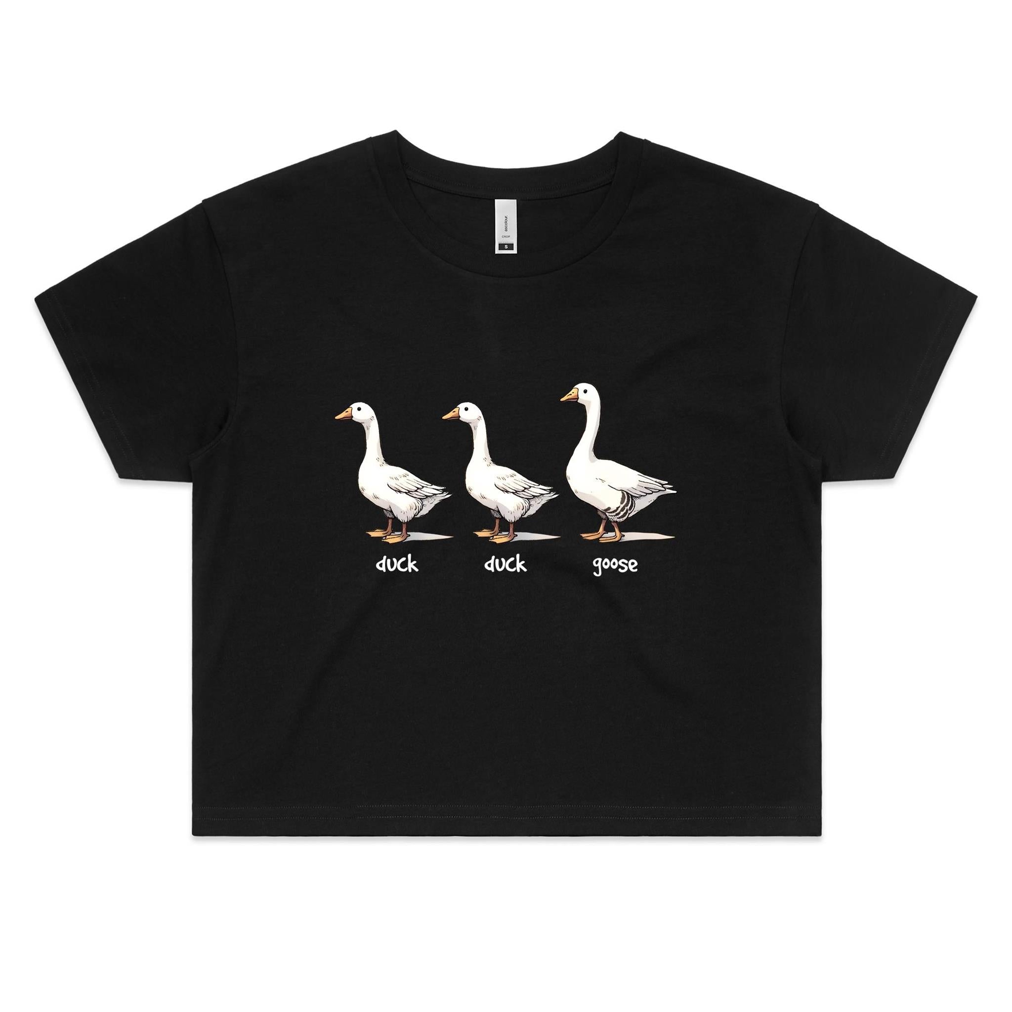 Duck Duck Goose Women's AS Colour Crop Tee