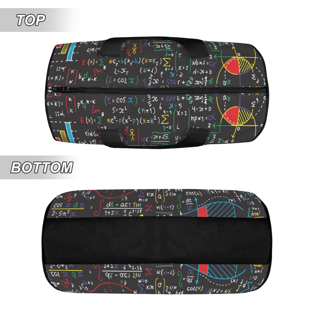 Colourful Maths Formulas Duffle Bag Duffle Bag Printed Offshore