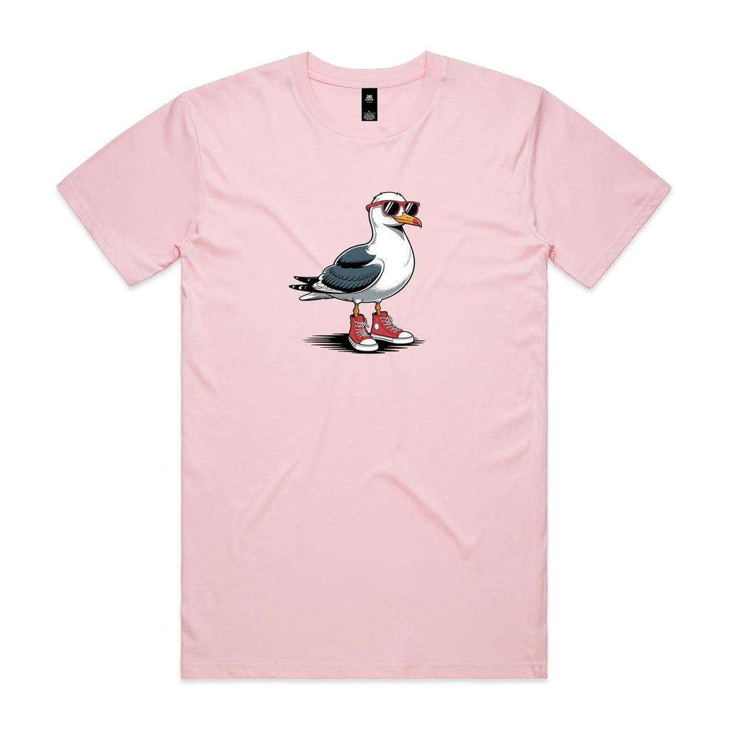 Seagull With Sunglasses And High Tops Men's AS Colour T-shirt