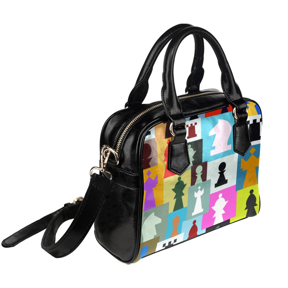 Colourful Chess - Shoulder Handbag (Model 1634) Shoulder Handbags (1634)