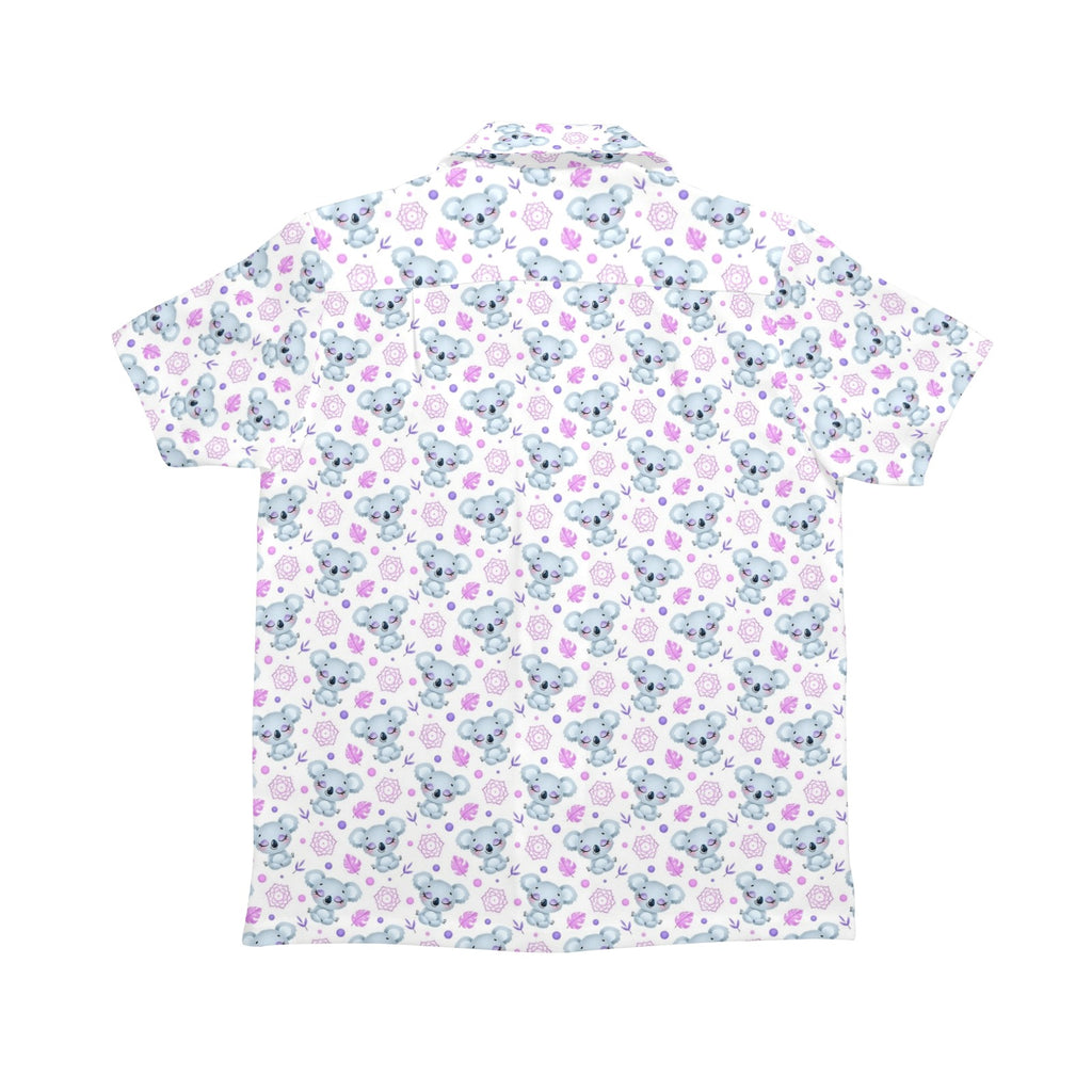 Zen Koala Senior Kids Hawaiian Shirt