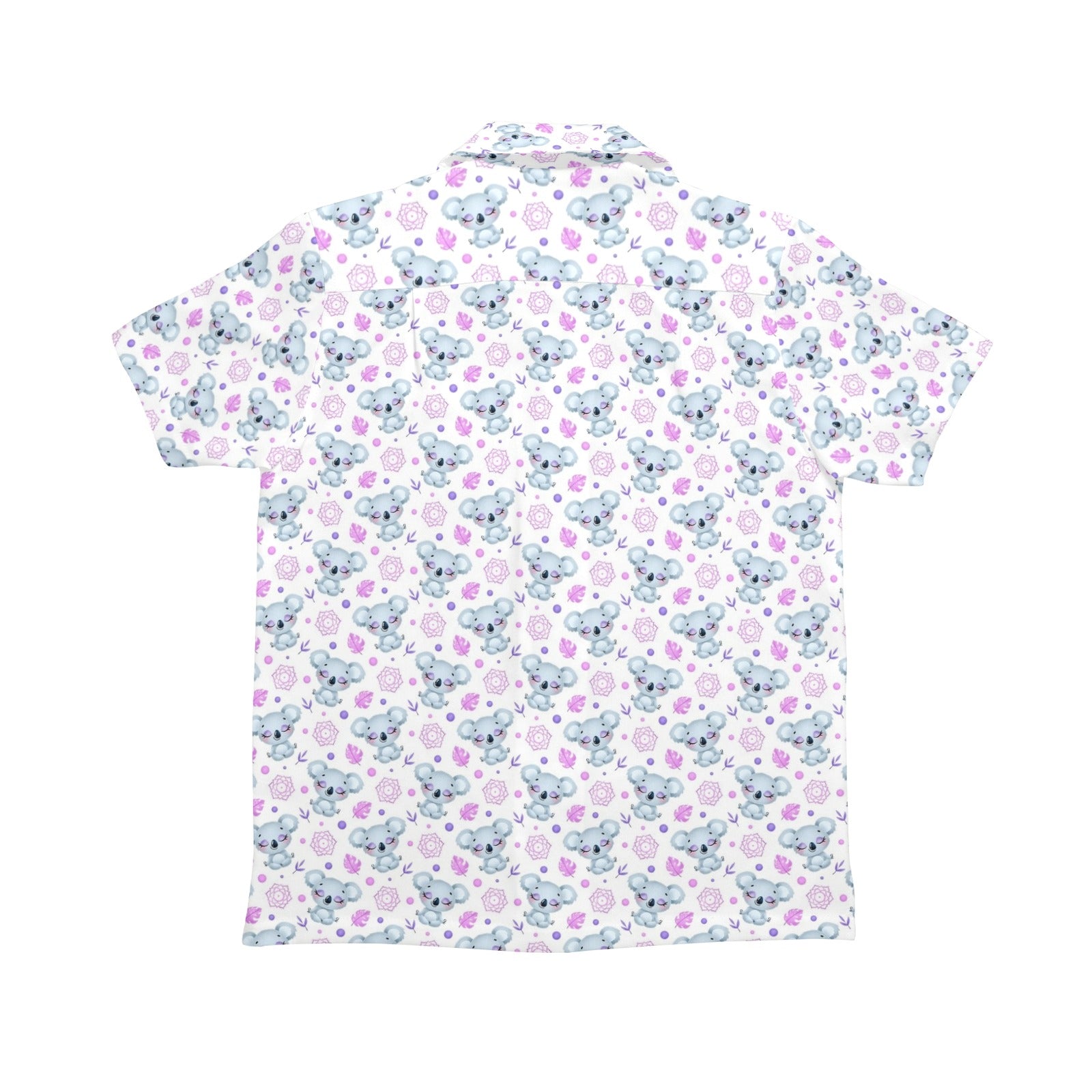 Zen Koala Senior Kids Hawaiian Shirt