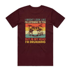 In My Head I'm Drumming - Mens T-shirt