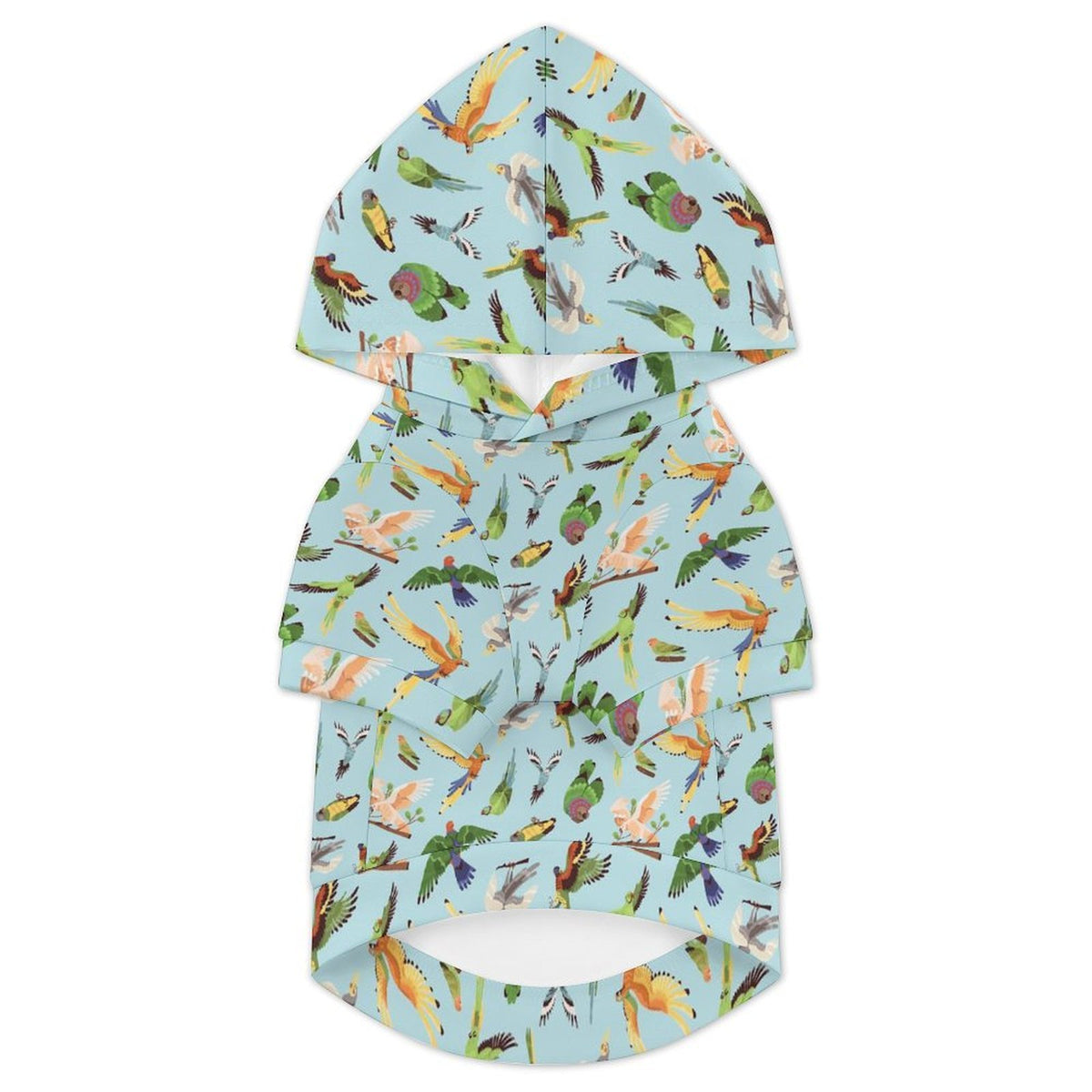 Parrots Pet Hoodie (Large Size)