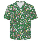 Science Love Men's Crinkle Hawaiian Shirt