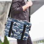 Japanese Waves Duffle Bag-Simple (Model 1715) Duffle Bag-Simple (1715)