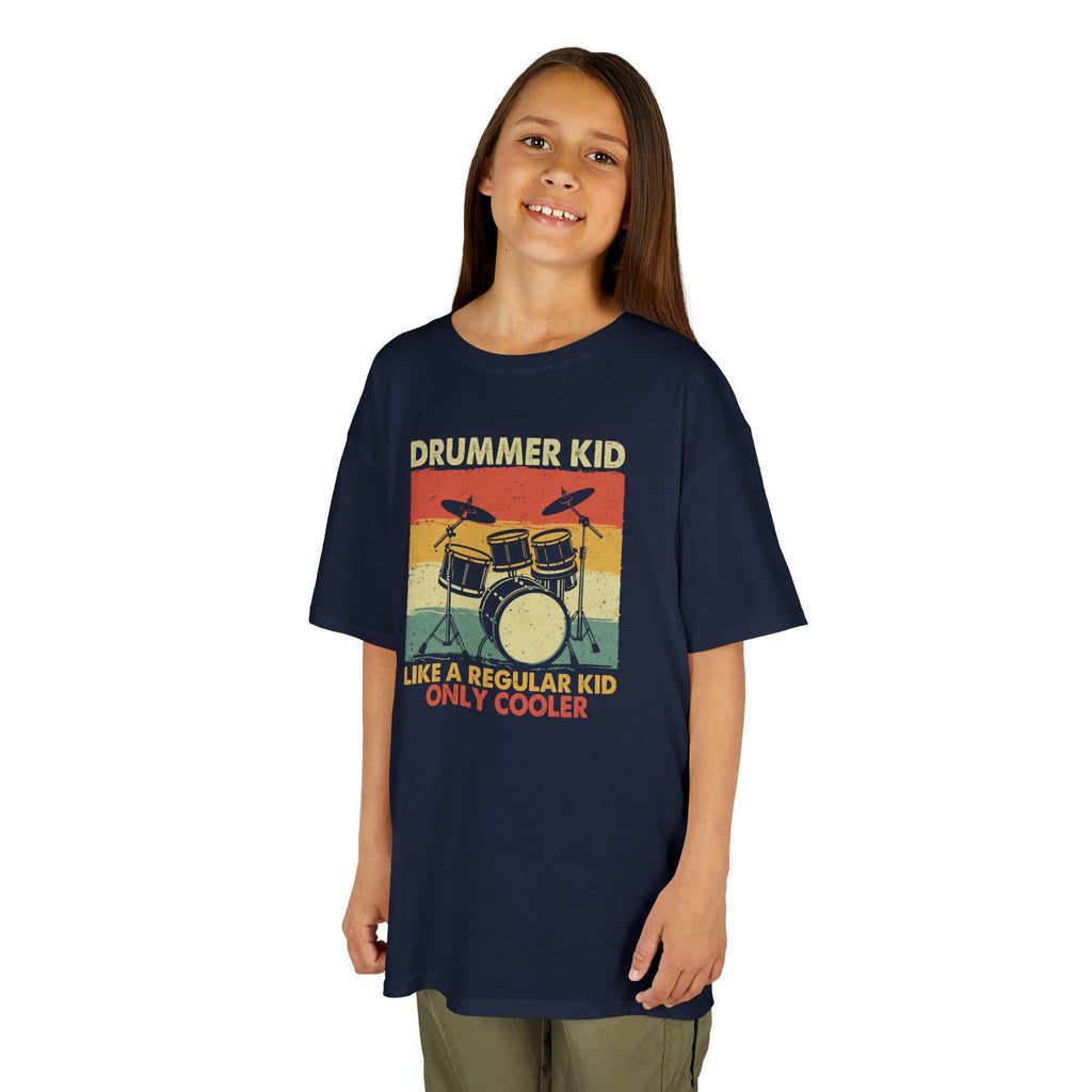 Drummer Kid - Kids Heavy Cotton™ Tee