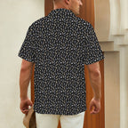 Chess Pattern 2 Men's Short Sleeve Hawaiian Shirt Men's Hawaiian Shirt (New) Chess Games Printed Offshore