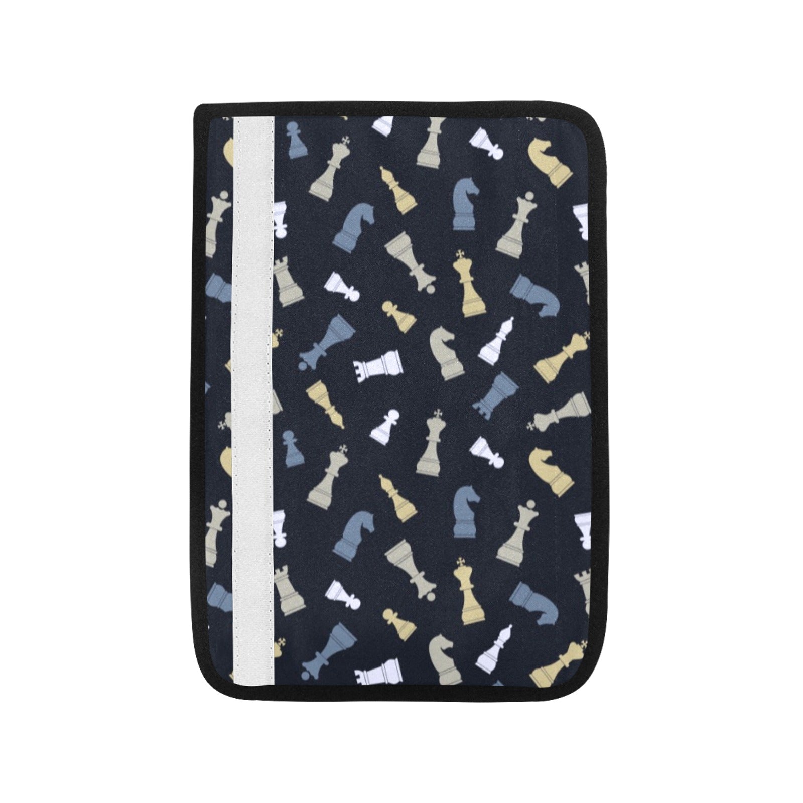 Chess Pattern - Car Seat Belt Cover 7''x10'' (Pack of 2)