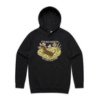 Dachshund, I've Got Friends In Low Places Men's AS Colour Hoodie Black Mens Hoodie animal Printed In Australia