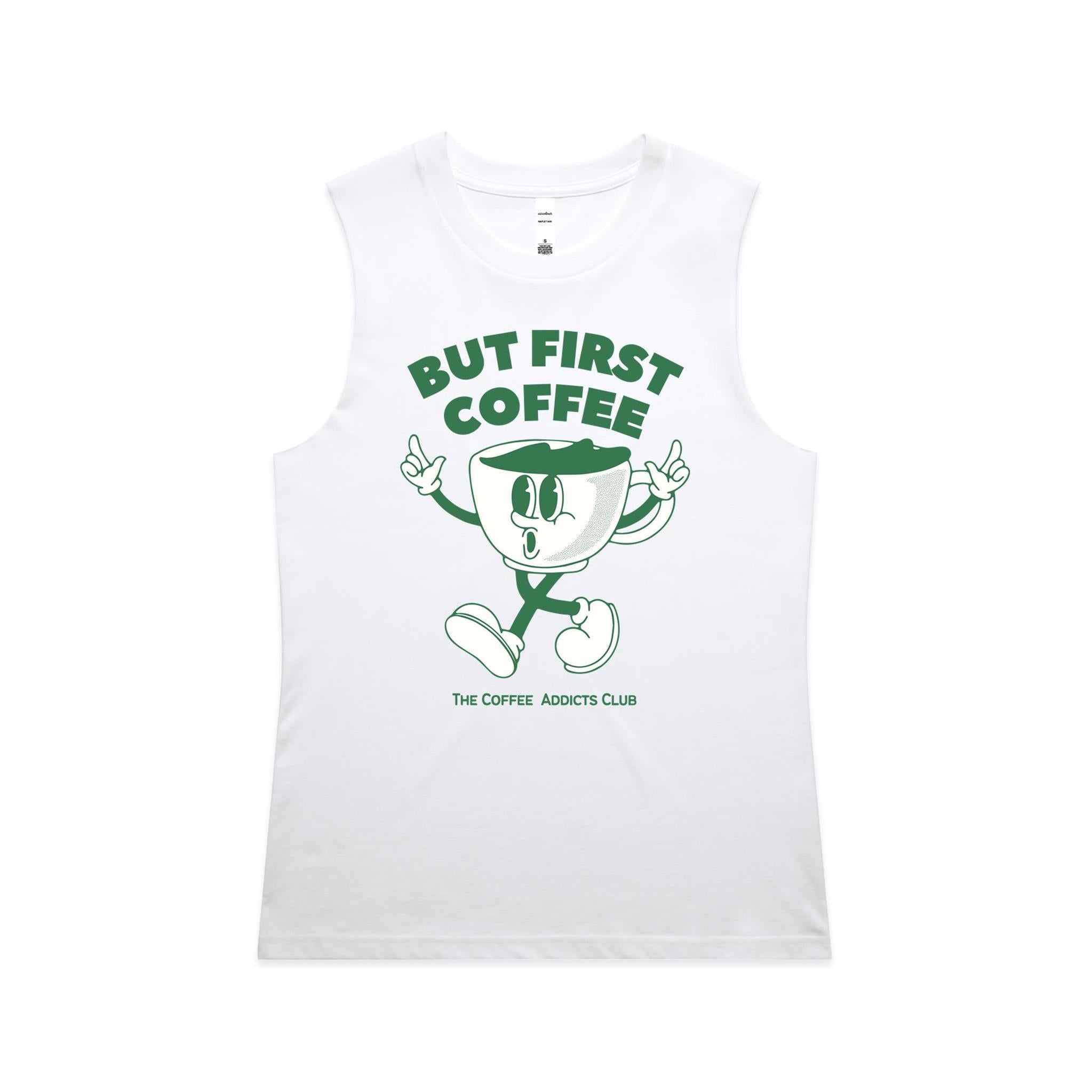 But First, Coffee - AS Colour Women's Maple Tank