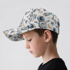 Astronauts And Rockets Kids Baseball Cap Kids Baseball Hat Printed Offshore Space