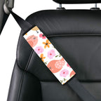 Lovely Birds Car Seat Belt Cover 7''x10'' (Pack of 2) Car Seat Belt Cover 7x10 (Pack of 2) animal Birds Printed Offshore
