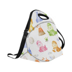 Hatching Dinosaurs - Neoprene Lunch Bag Neoprene Lunch Bag Printed Offshore