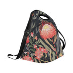 Australian Waratah Flower - Neoprene Lunch Bag Neoprene Lunch Bag Printed Offshore