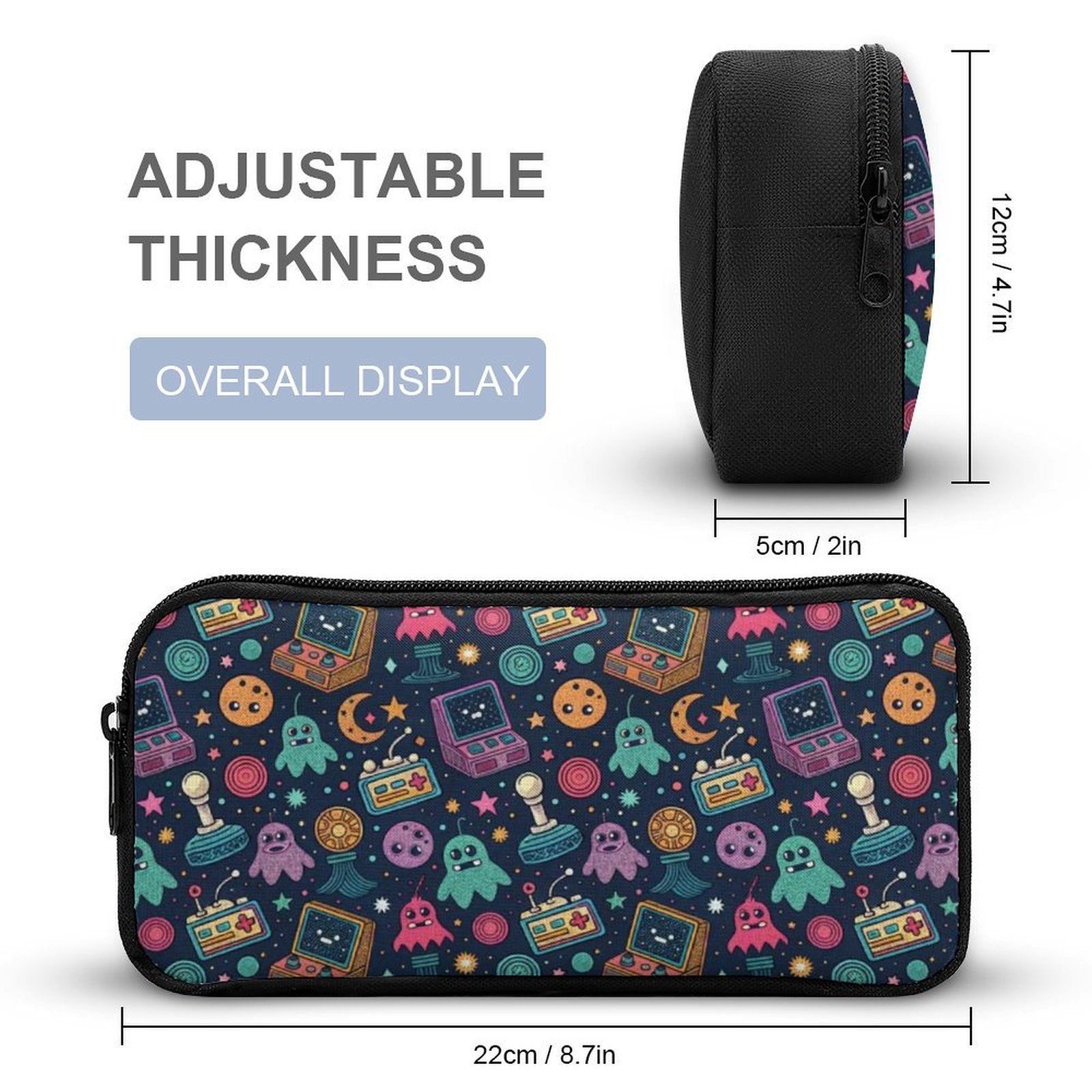 Space Arcade Backpack, Lunch Bag & Pencil Case Set