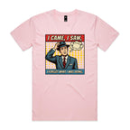 I Came, I Saw, I Forgot What I Was Doing, Retro Gentleman Men's AS Colour T-shirt Pink Mens T-shirt comic Dad Printed In Australia