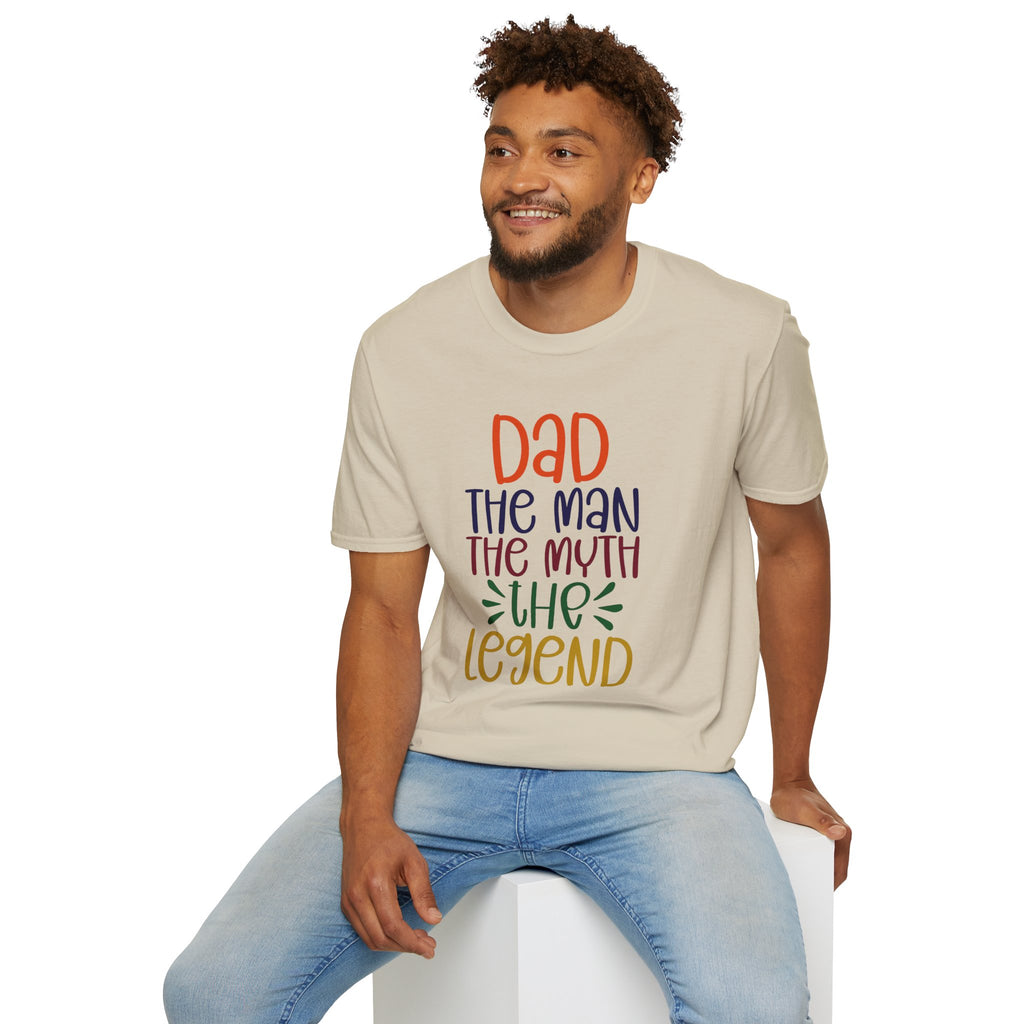 Dad, The Man, The Myth, The Legend - Unisex Softstyle T-Shirt
