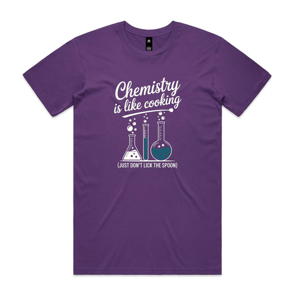 Chemistry Is Like Cooking Men's AS Colour T-shirt