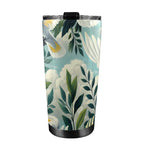 Cockatoo - 20oz Mobile Tumbler with Lid (Black Lock) 20oz Travel Mug animal Printed Offshore